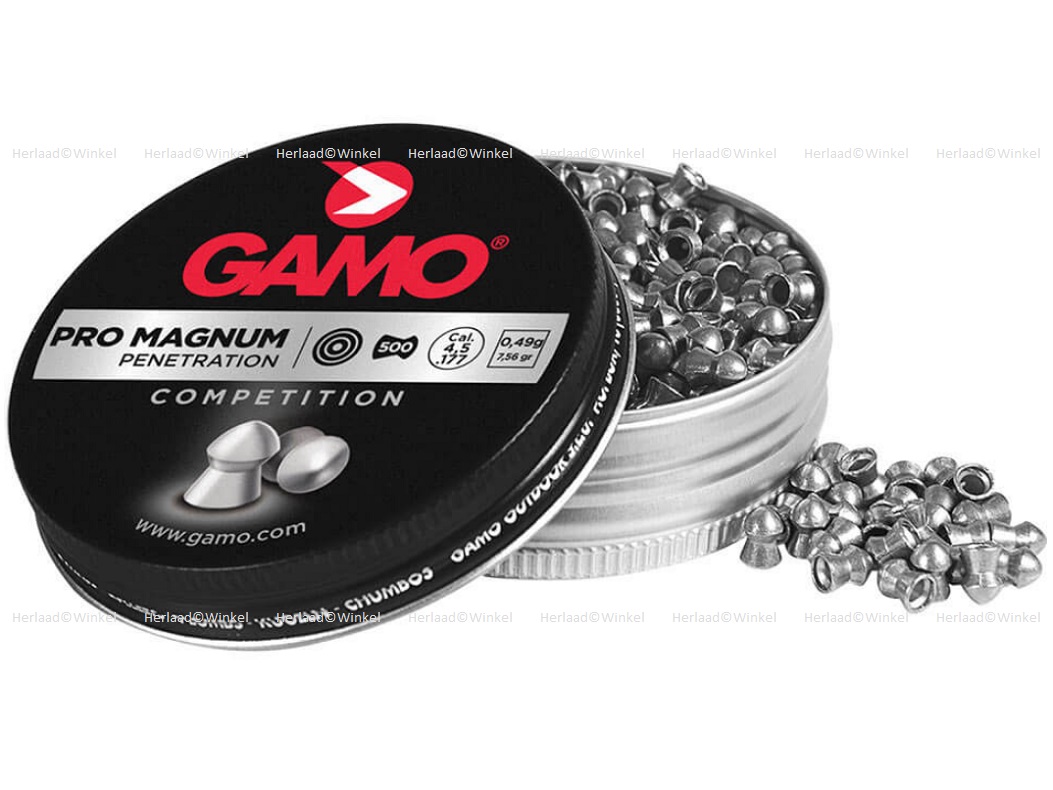 Gamo Pro Magnum 4.50mm Luchtdruk Kogeltjes blikje 500